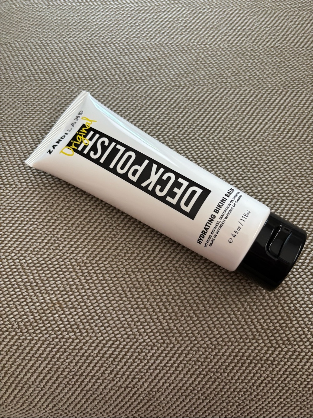 Zandiland Deck Polish Hydrating Bikini Balm NEW soothing post-wax and shave balm